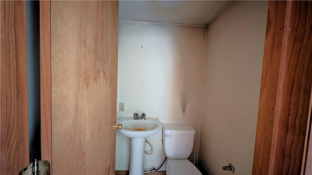 89 Rankin Rd, Wharton Twp, PA 15437 - half bath featuring toilet and a sink