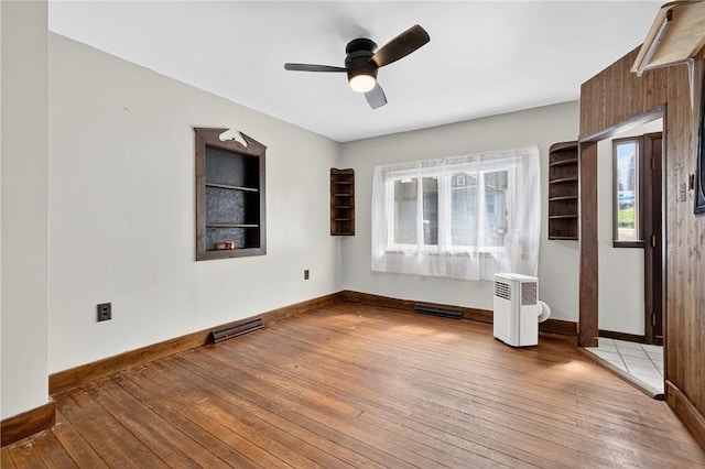 2509 Thomas St, Hempfield Twp, PA 15634 - empty room with hardwood / wood-style floors and a ceiling fan