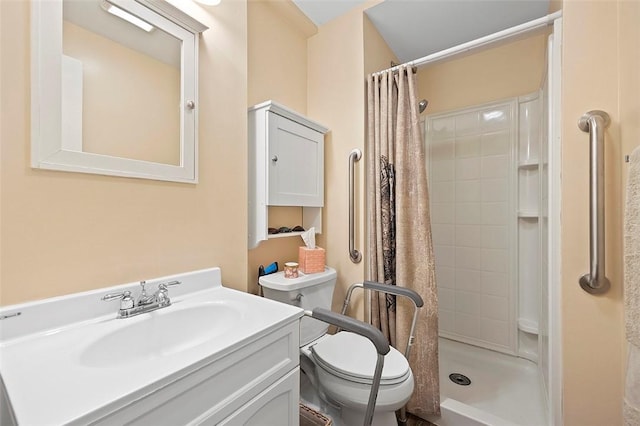 1071 Shawnee Ridge Dr, Cheswick, PA 15024 - bathroom with a shower with curtain and vanity