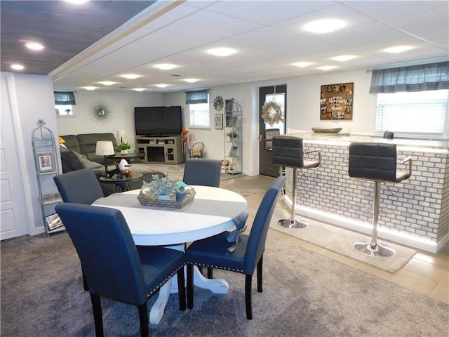 118 Harrison St, Elizabeth Twp/Boro, PA 15037 - carpeted dining area with recessed lighting