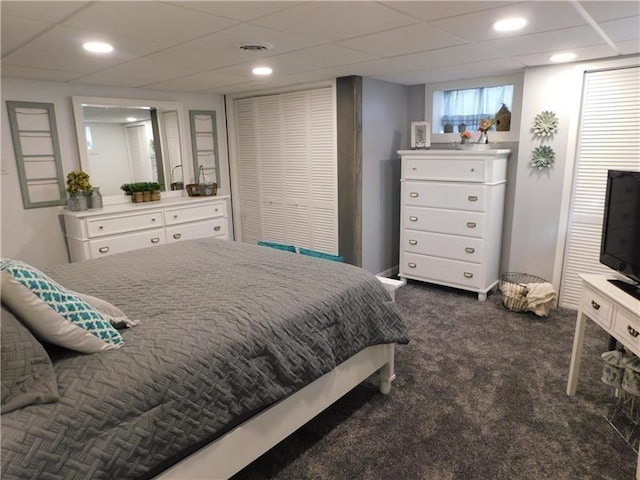 118 Harrison St, Elizabeth Twp/Boro, PA 15037 - bedroom featuring dark colored carpet
