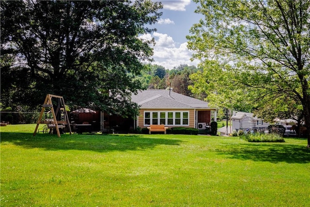 3015 Graham Ave, Windber, PA 15963 - back of property featuring a yard