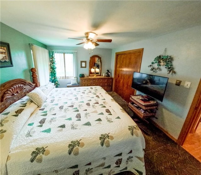 3015 Graham Ave, Windber, PA 15963 - bedroom with ceiling fan