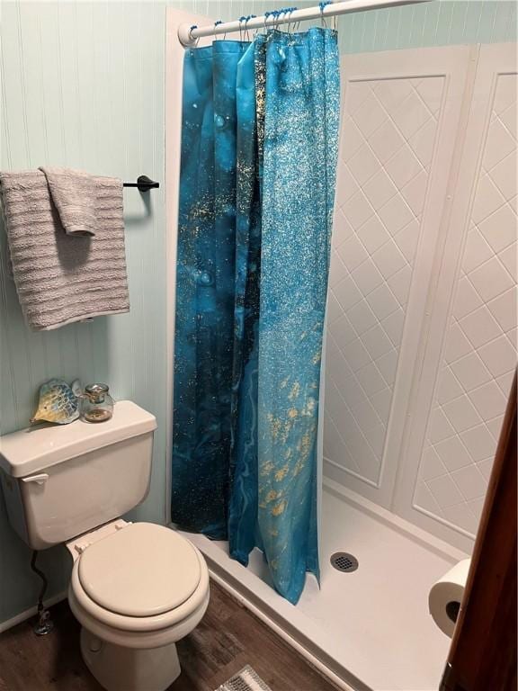 3015 Graham Ave, Windber, PA 15963 - full bathroom with wood finished floors and a shower stall