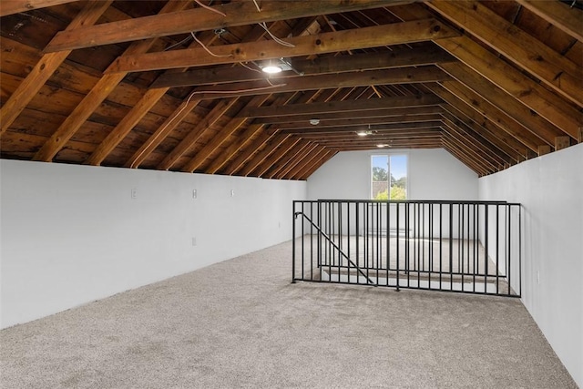 1014 Olga St, Ambridge, PA 15003 - attic featuring an upstairs landing