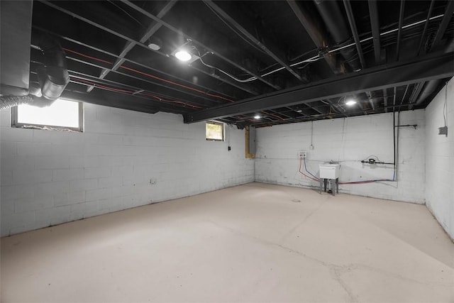 1014 Olga St, Ambridge, PA 15003 - below grade area with plenty of natural light