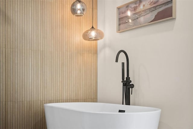 1014 Olga St, Ambridge, PA 15003 - full bath featuring a freestanding tub and a sink