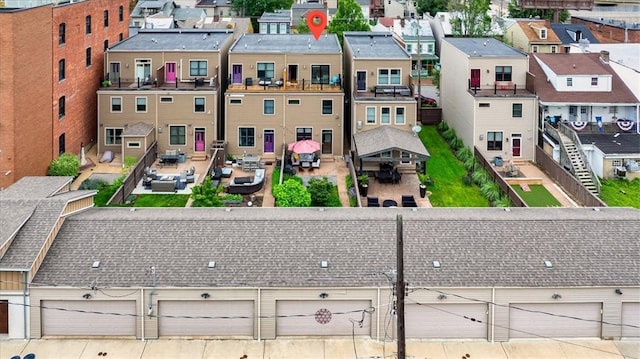 611 Suismon St, East Allegheny, PA 15212 - aerial view of residential area