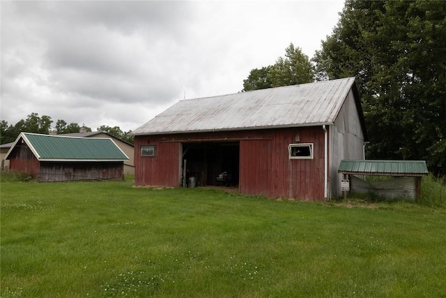 2681 Mallory Rd, Pa, PA 16314 - view of pole building featuring a lawn