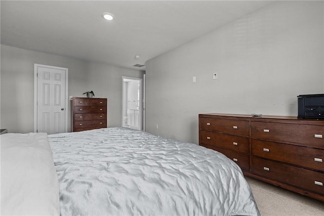 260 Lily Ridge Dr, North Strabane, PA 15317 - bedroom with light carpet and connected bathroom