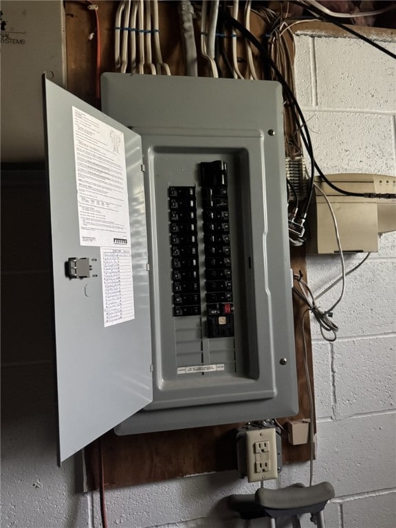 4401 Ridgewood Dr, Jefferson Hills, PA 15332 - utility room featuring electric panel