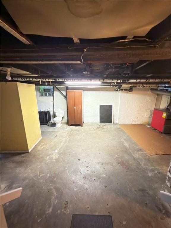 832 Maplewood Ave, Ambridge, PA 15003 - view of unfinished basement