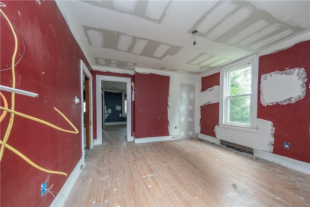138 Highland Ave, West View, PA 15229 - spare room featuring hardwood / wood-style floors