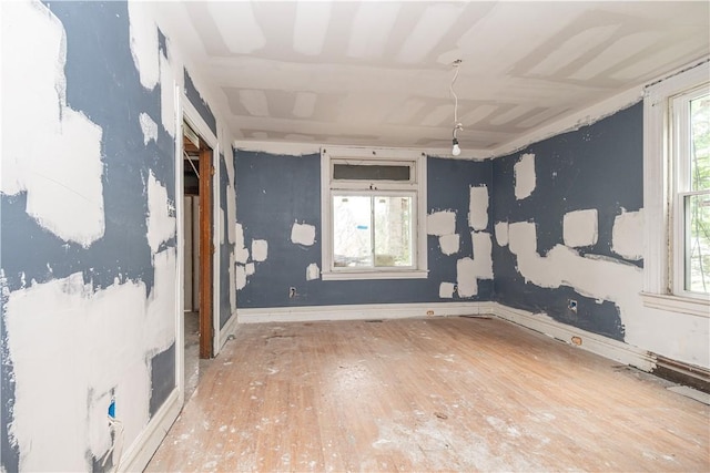 138 Highland Ave, West View, PA 15229 - spare room featuring hardwood / wood-style floors and plenty of natural light