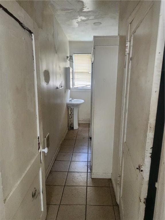 939 Beaver Rd, Ambridge, PA 15003 - bathroom featuring tile patterned flooring and a sink