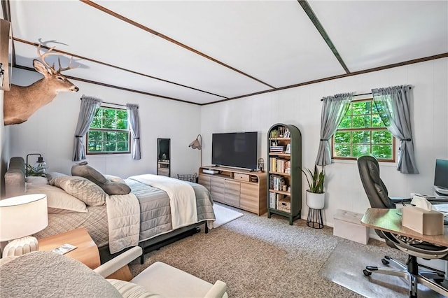 8995 Puritan Ln, Conneaut Twp, PA 16424 - carpeted bedroom featuring a desk