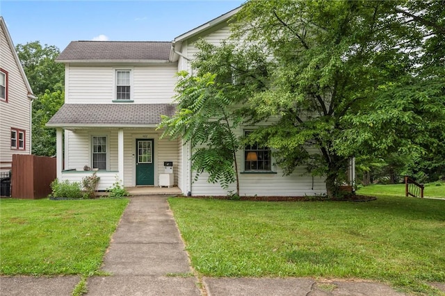 102 Pierce Ave, Sharpsville, PA 16150 - view of front of home with a porch and roof with shingles