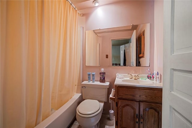 102 Pierce Ave, Sharpsville, PA 16150 - full bathroom with vanity and shower / bath combo with shower curtain
