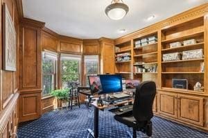 403 Worth Ct, Cranberry Twp, PA 16066 - office featuring dark carpet