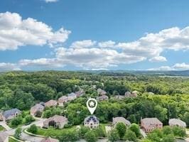 403 Worth Ct, Cranberry Twp, PA 16066 - aerial view of a forest