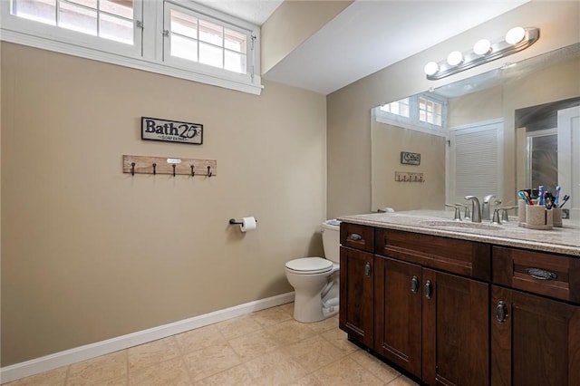 120 Euclid Ave, Sharon, PA 16146 - bathroom with vanity, a shower with door, and tile patterned floors