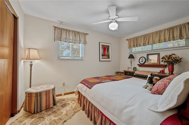 2666 Pointview Dr, Hampton, PA 15101 - bedroom featuring a ceiling fan and a closet