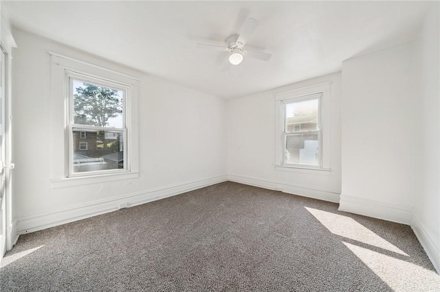422 N 3rd St, Jeannette, PA 15644 - spare room with carpet and ceiling fan