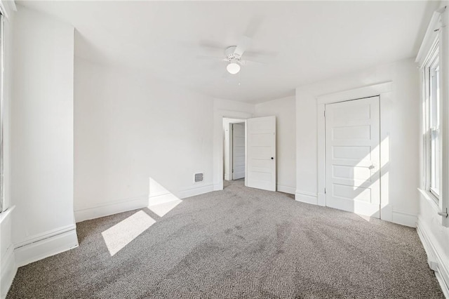 422 N 3rd St, Jeannette, PA 15644 - unfurnished bedroom featuring carpet flooring and a ceiling fan