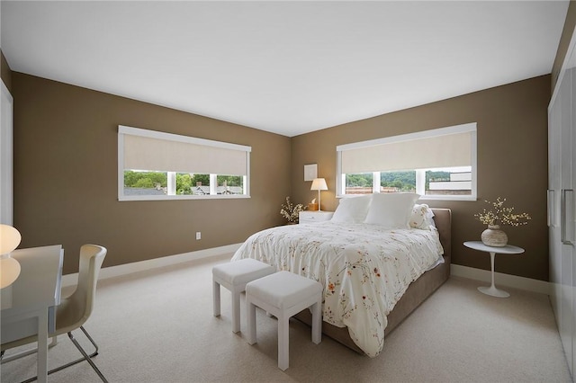 316 Beaver St Unit 301, Sewickley, PA 15143 - bedroom featuring light colored carpet and baseboards