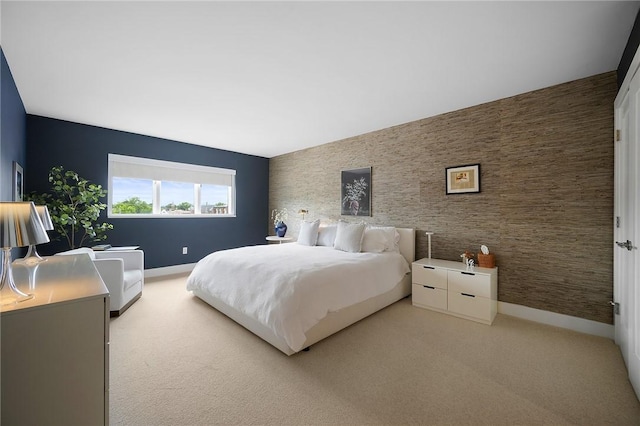 316 Beaver St Unit 301, Sewickley, PA 15143 - bedroom with light colored carpet and baseboards