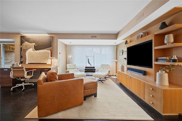 316 Beaver St Unit 301, Sewickley, PA 15143 - living area featuring an office area