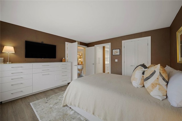 316 Beaver St Unit 301, Sewickley, PA 15143 - bedroom with wood finished floors