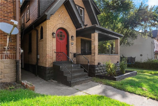 3656 Baytree, Observatory Hill, PA 15214 - property entrance with brick siding