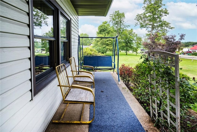 115 Muddy Creek Dr, Center Twp, PA 16001 - view of balcony