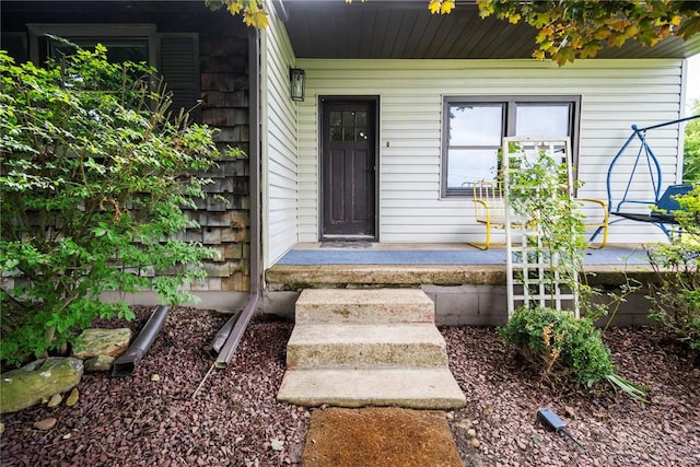 115 Muddy Creek Dr, Center Twp, PA 16001 - entrance to property featuring a porch