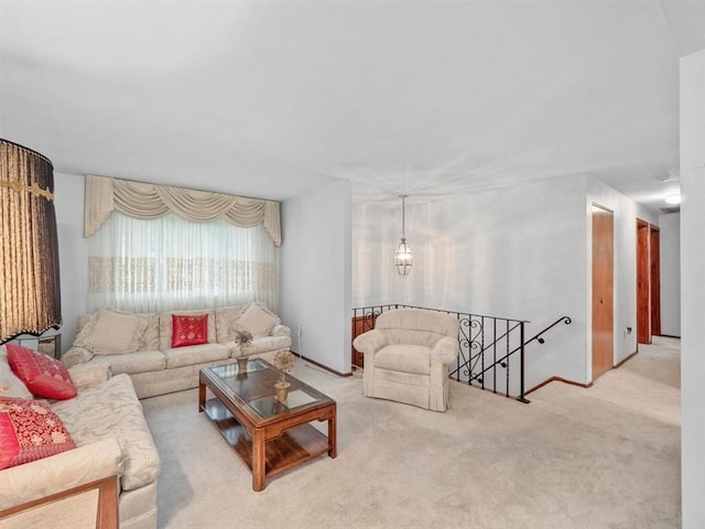 823 Clearview Dr, Penn Hills, PA 15147 - living area with carpet