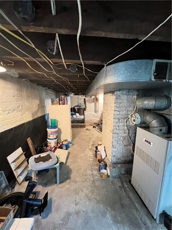 7 S Wabash St, Mount Pleasant Twp, PA 15361 - view of unfinished below grade area