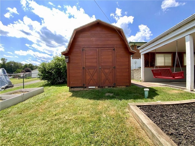 90 Steubenville Pike, Hanover Twp, PA 15021 - view of shed with a vegetable garden