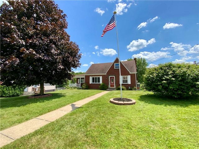 90 Steubenville Pike, Hanover Twp, PA 15021 - view of front of home featuring a front yard and brick siding