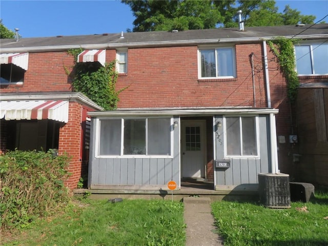 5203 Wilson Ct, Clairton, PA 15025 - back of property featuring brick siding