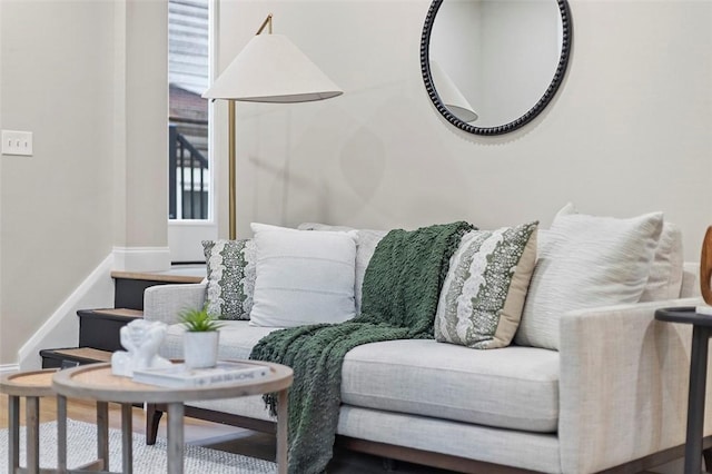 241 S Starr Ave, Avalon, PA 15202 - living room with baseboards and stairs