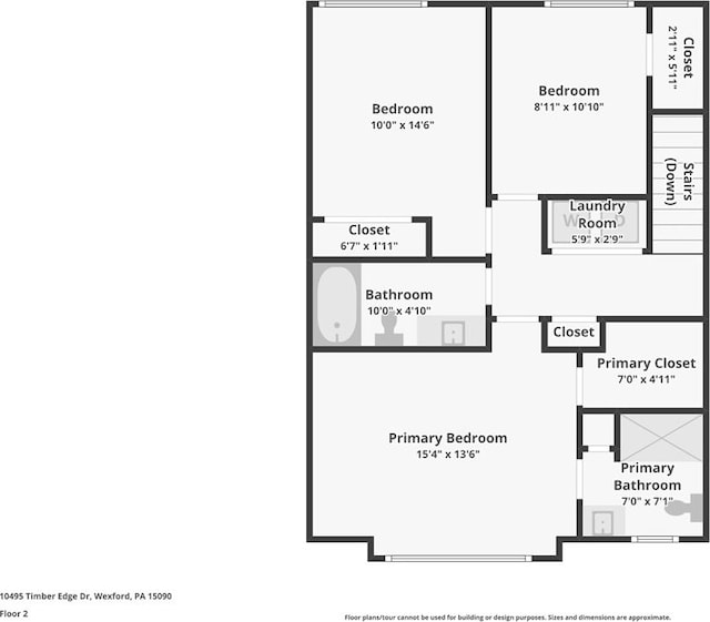 10495 Timber Edge Dr, Mccandless, PA 15090 - view of home floor plan