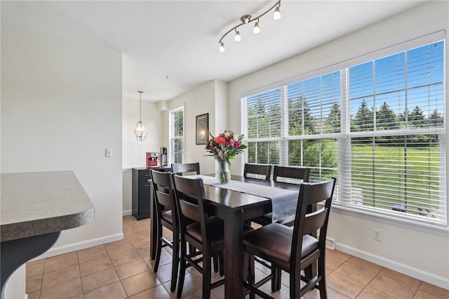 10495 Timber Edge Dr, Mccandless, PA 15090 - dining room with light tile patterned flooring and baseboards