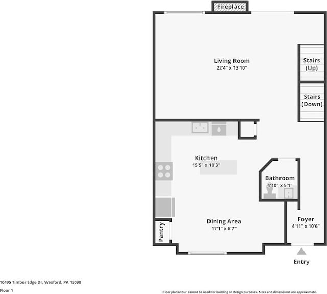 10495 Timber Edge Dr, Mccandless, PA 15090 - view of home floor plan