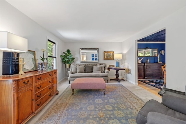 32 Canter Dr, Sewickley Hills Boro, PA 15143 - living room featuring baseboards