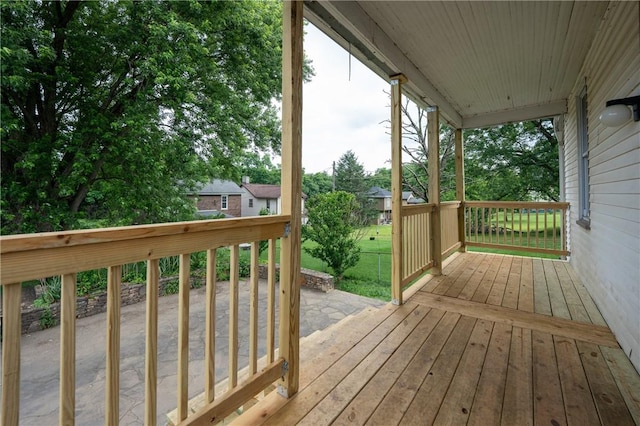 701 E 1st Ave, Derry Boro, PA 15627 - view of wooden terrace