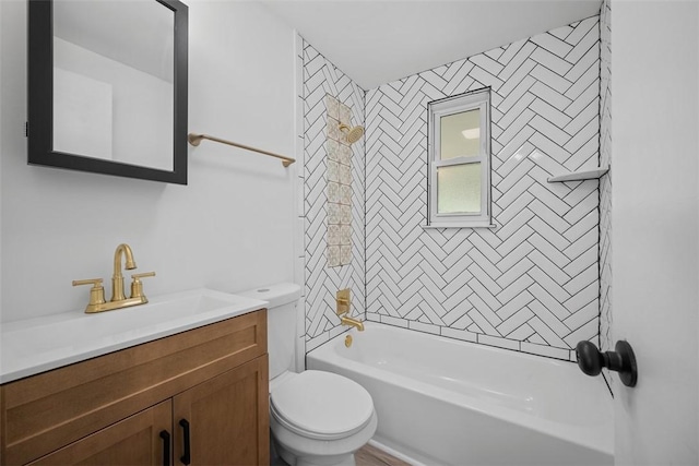 332 Garlow Dr, Penn Hills, PA 15235 - full bathroom featuring vanity and shower / tub combination