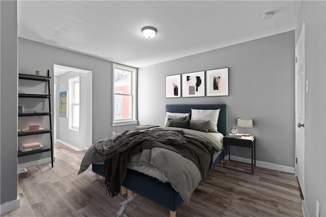 363 44th St, Lawrenceville, PA 15201 - bedroom with wood finished floors and baseboards