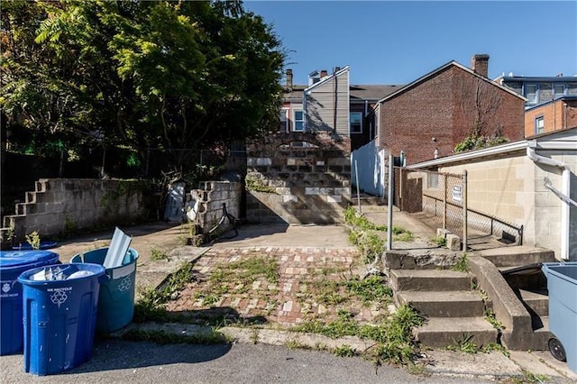 363 44th St, Lawrenceville, PA 15201 - view of yard with stairs