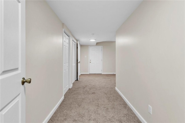 1109 Mary Ann, South Side, PA 15203 - hall featuring carpet flooring and baseboards